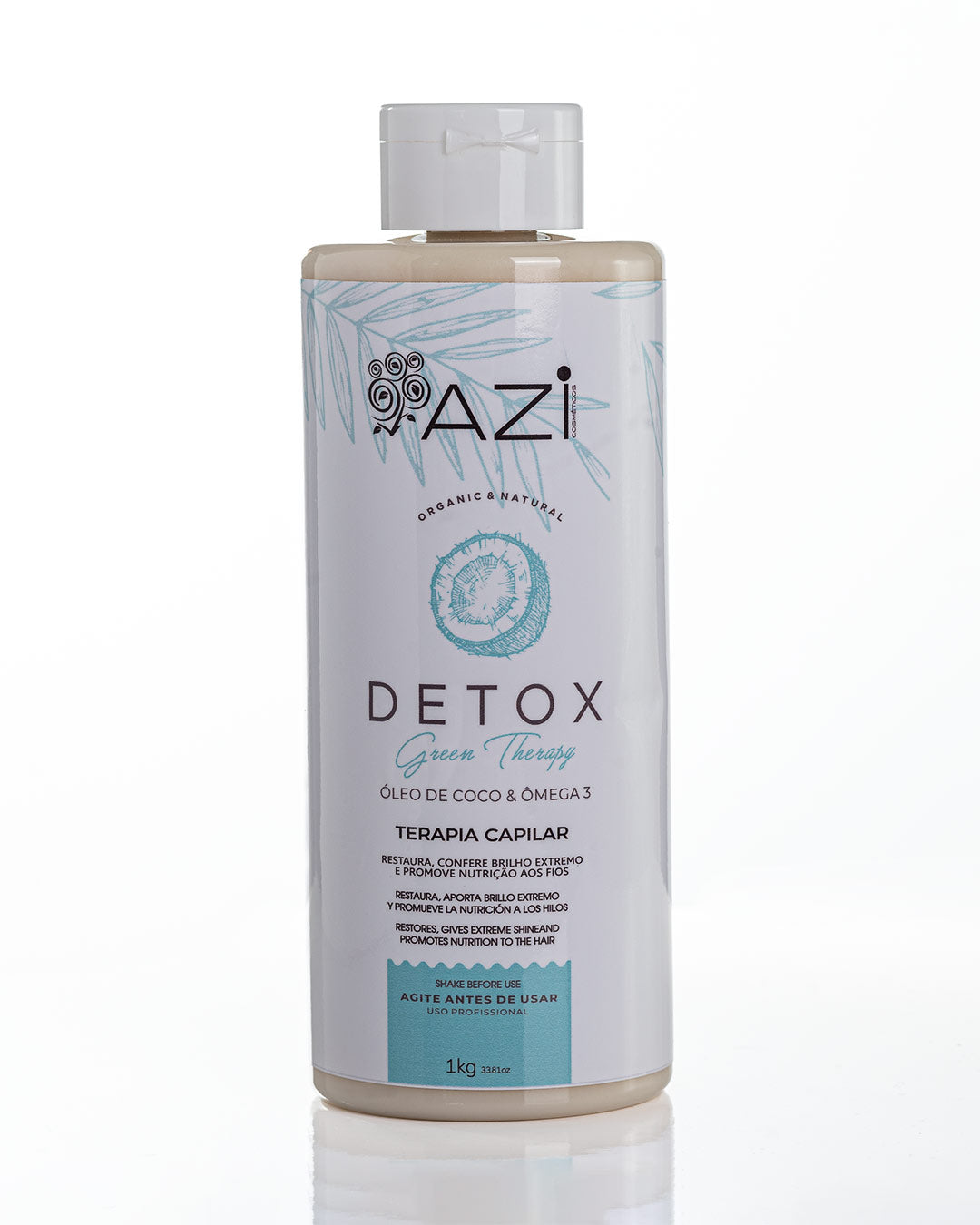 Alisado Orgánico Detox 1000ml ideal para Cabellos normales o todo tipo